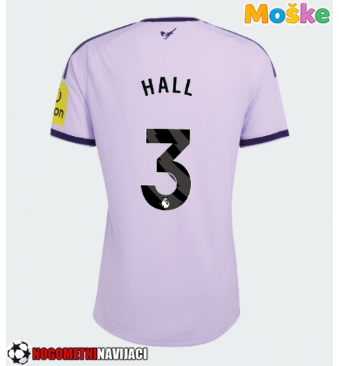 Moške Nogometnih dresov Newcastle United Lewis Hall #3 Tretji 2026-27 Kratki rokavi Moške Nogometnih dresov Newcastle United Lewis Hall #3 Tretji 2026-27 Kratki rokavi